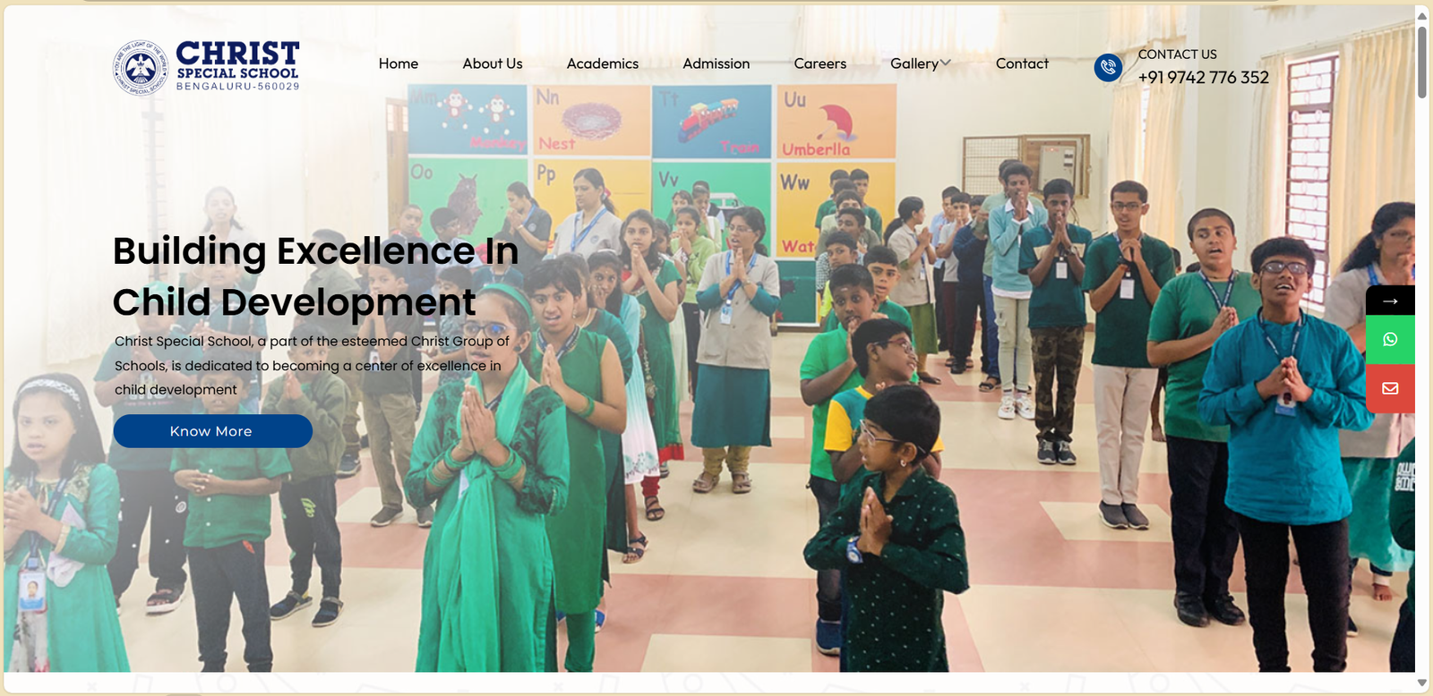 Christ Special School Bangalore