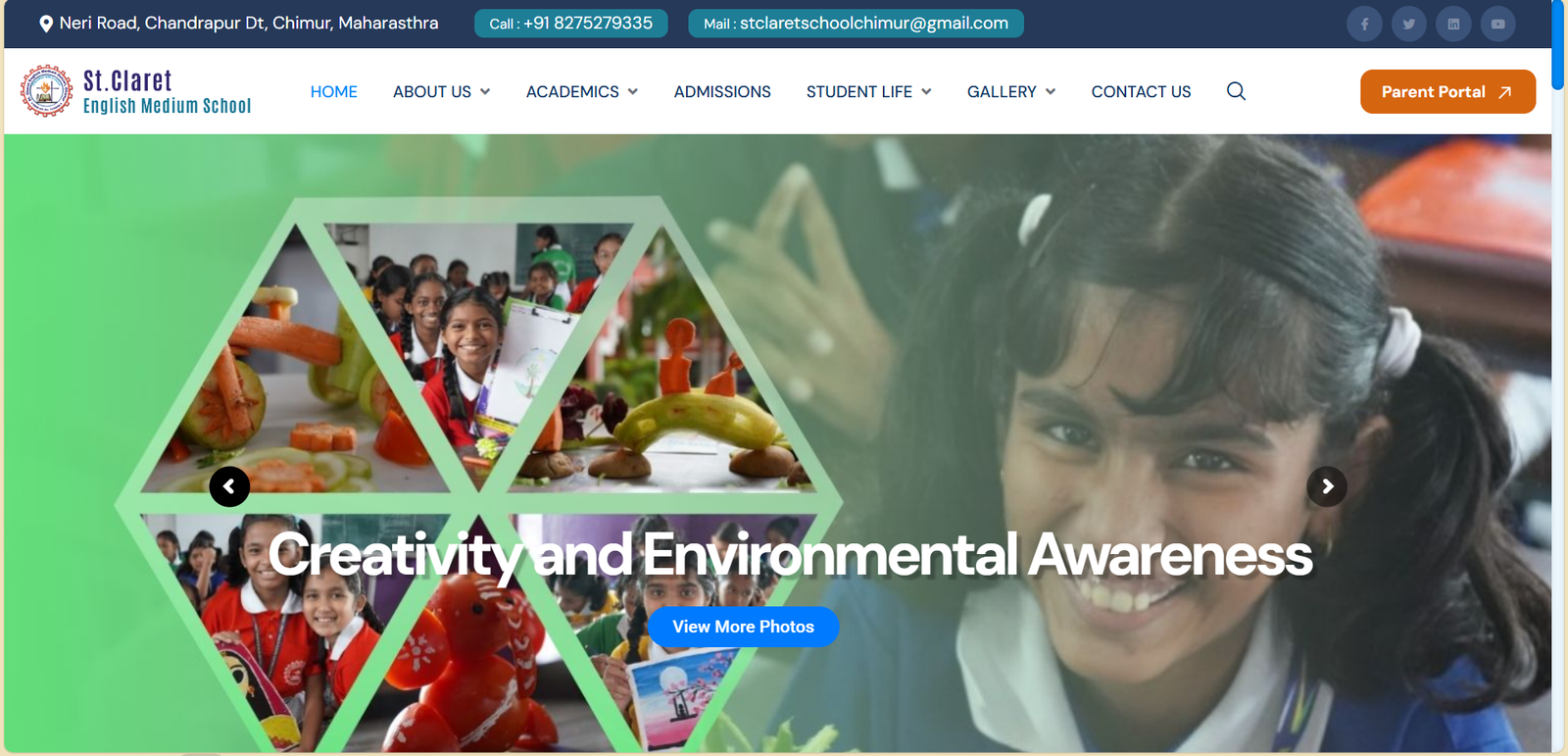 St Claret English Medium School